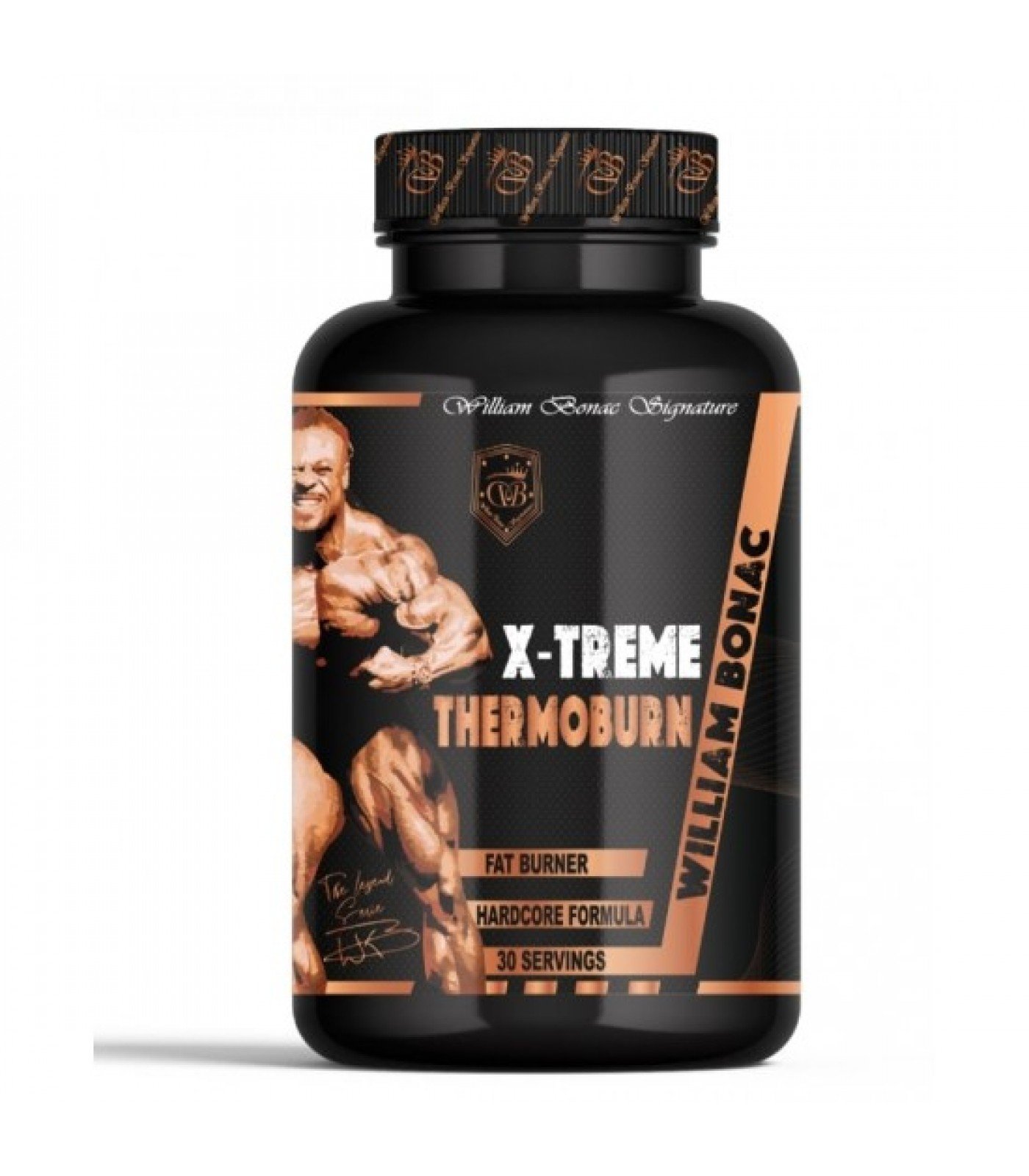 William Bonac THE LEGEND SERIES X-TREME THERMOBURN 120 таблетки / 30 дози